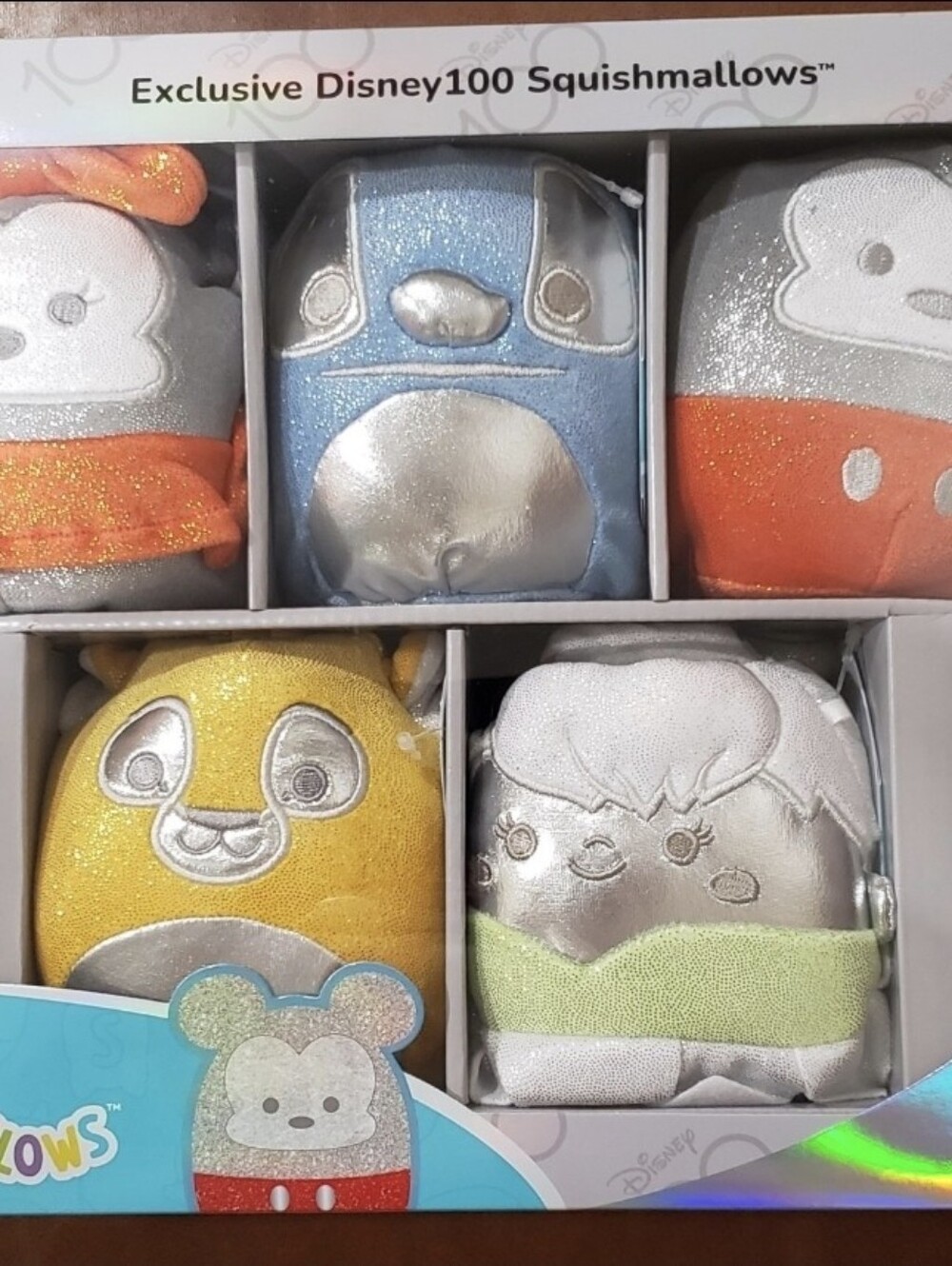 Disney100 Squishmallow Original Exclusive Mickey Minnie Stitch Simba Tinker Bell
